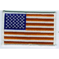 Stock Am Flag w/White Border (4"x 2.5")